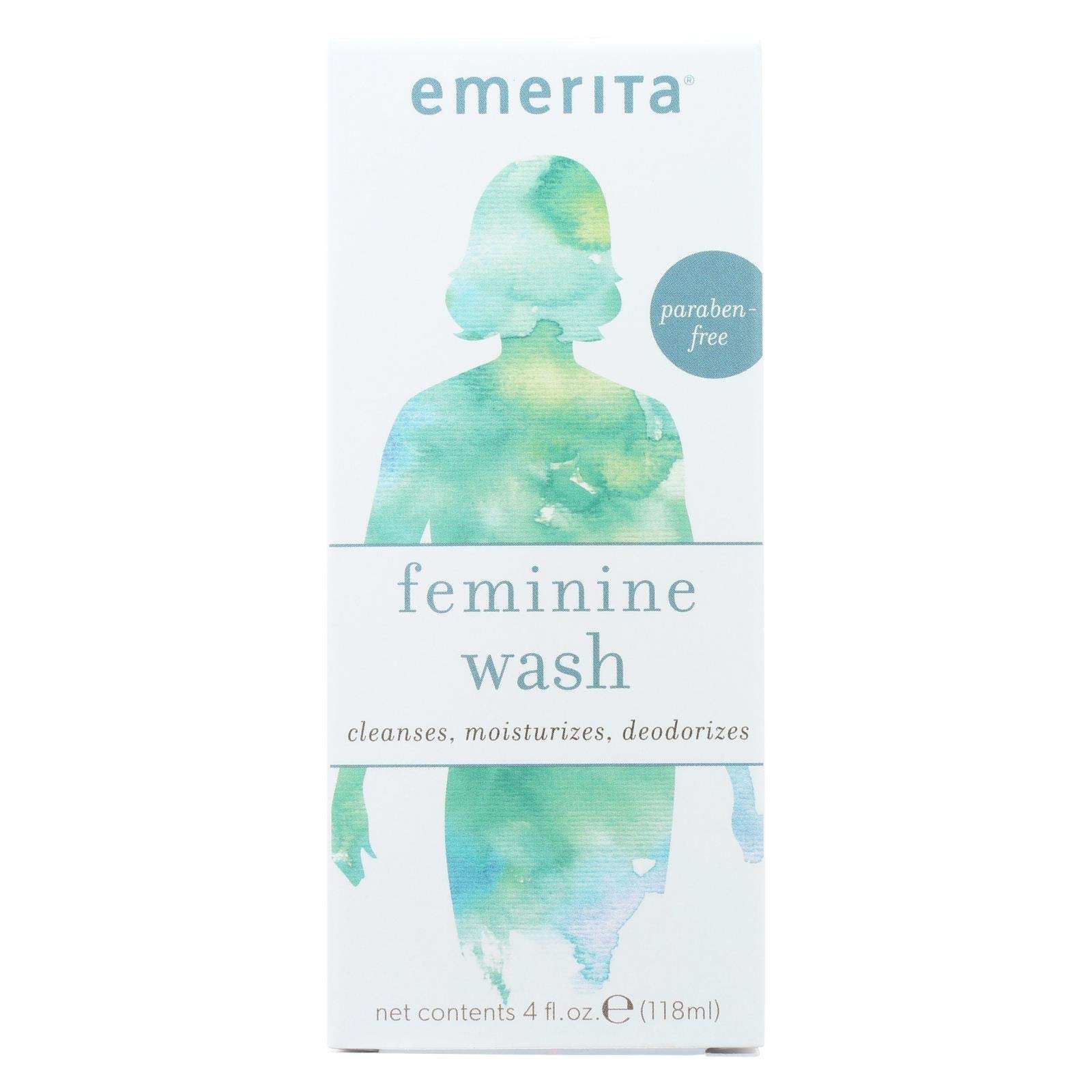 Emerita Feminine Cleansing And Moisturizing Wash - 4fl. oz
