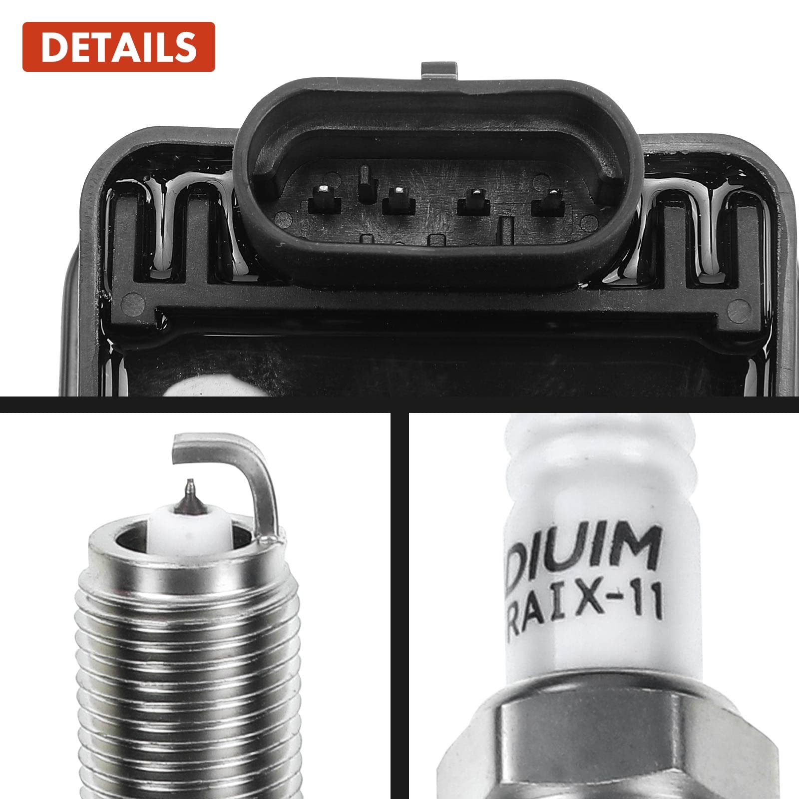 Frankberg 1 bobine d'allumage + 4 bougies d'allumage 7700274008