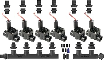 SPW Hunter Premium Valve Manifold System PGV101GS with Flow Control - Heavy Duty Action Machining Parts - 3/4 or 1 Slip PGV-101 6 Zone