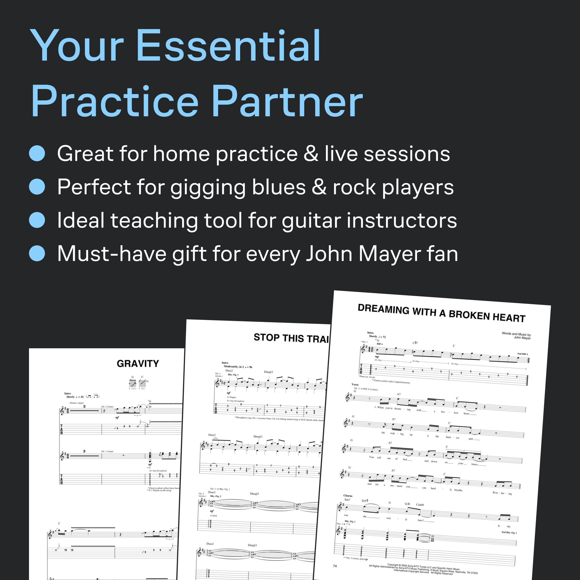 John Mayer Continuum (Play It Like It Is Guitar) Tab: Guitar Recorded Versions.