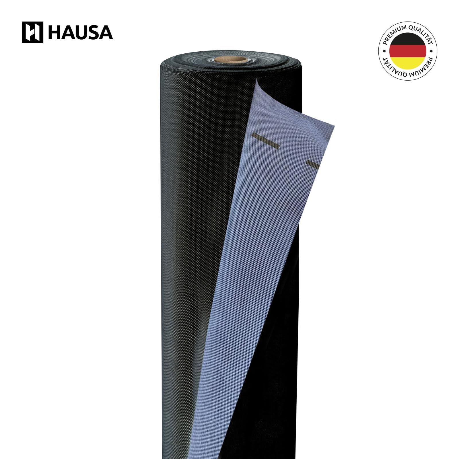 HAUSA Pannello sottostruttura Platinum HU220SK, 220 g/m², 75 m² (1,5 mx50 m), pellicola per tetti Platinum HU220SK, con 2 strisce adesive ad alta diffusione, impermeabile, resistente agli urti