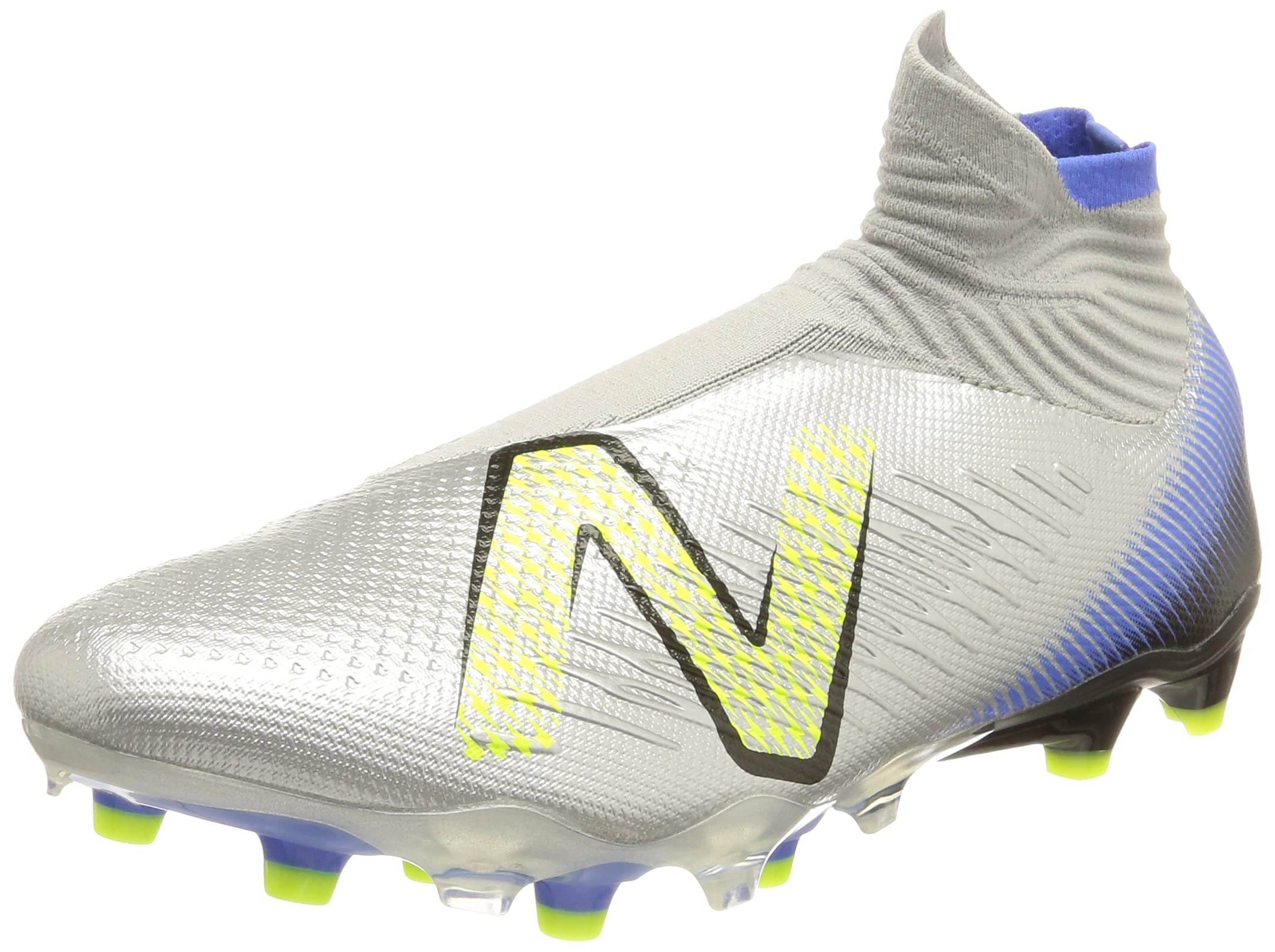 Soccer Cleats New Balance Laceless Boots Tekela V4 White New