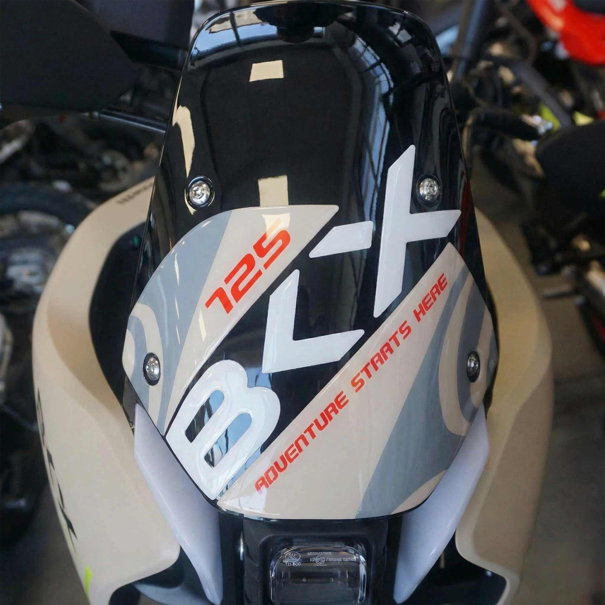 ステッカー バイク ウインドシールド R-SPACE ウインドシールド