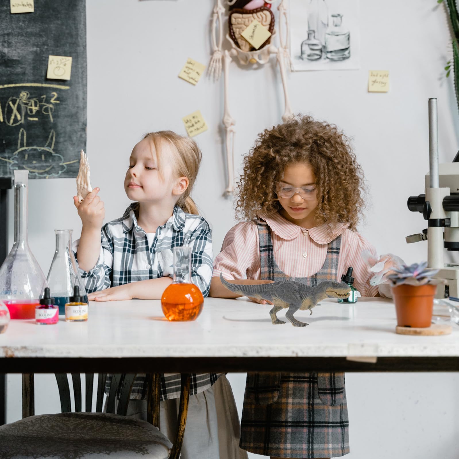 BESPORTBLE Dinosauro per Bambini Giocattolo Educativo Gigante in Plastico Resistente All'usura per Decorare Scrivanie e Scaffali