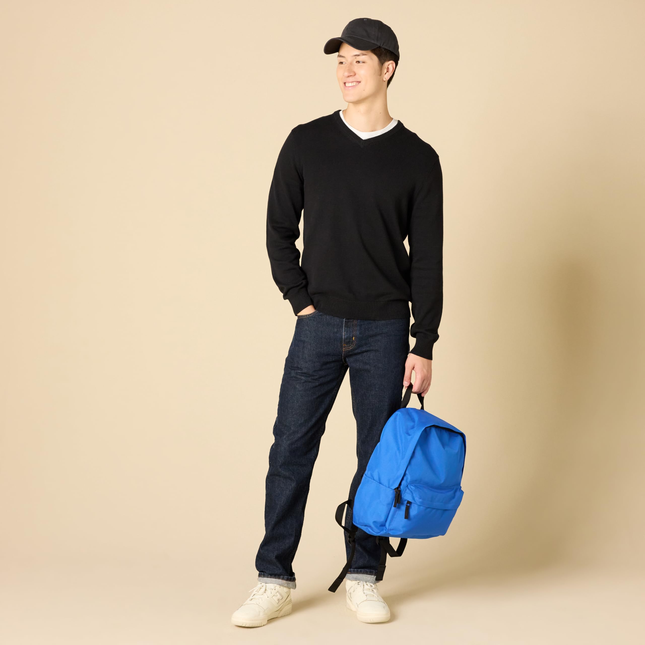 Amazon Essentials Maglione con Scollo a V (Disponibile in Taglie Extra Forti) Uomo