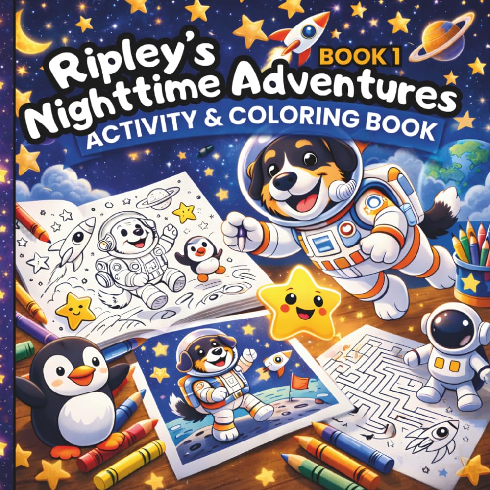 Ripley's Nighttime Adventures: Activity and Coloring Book 1