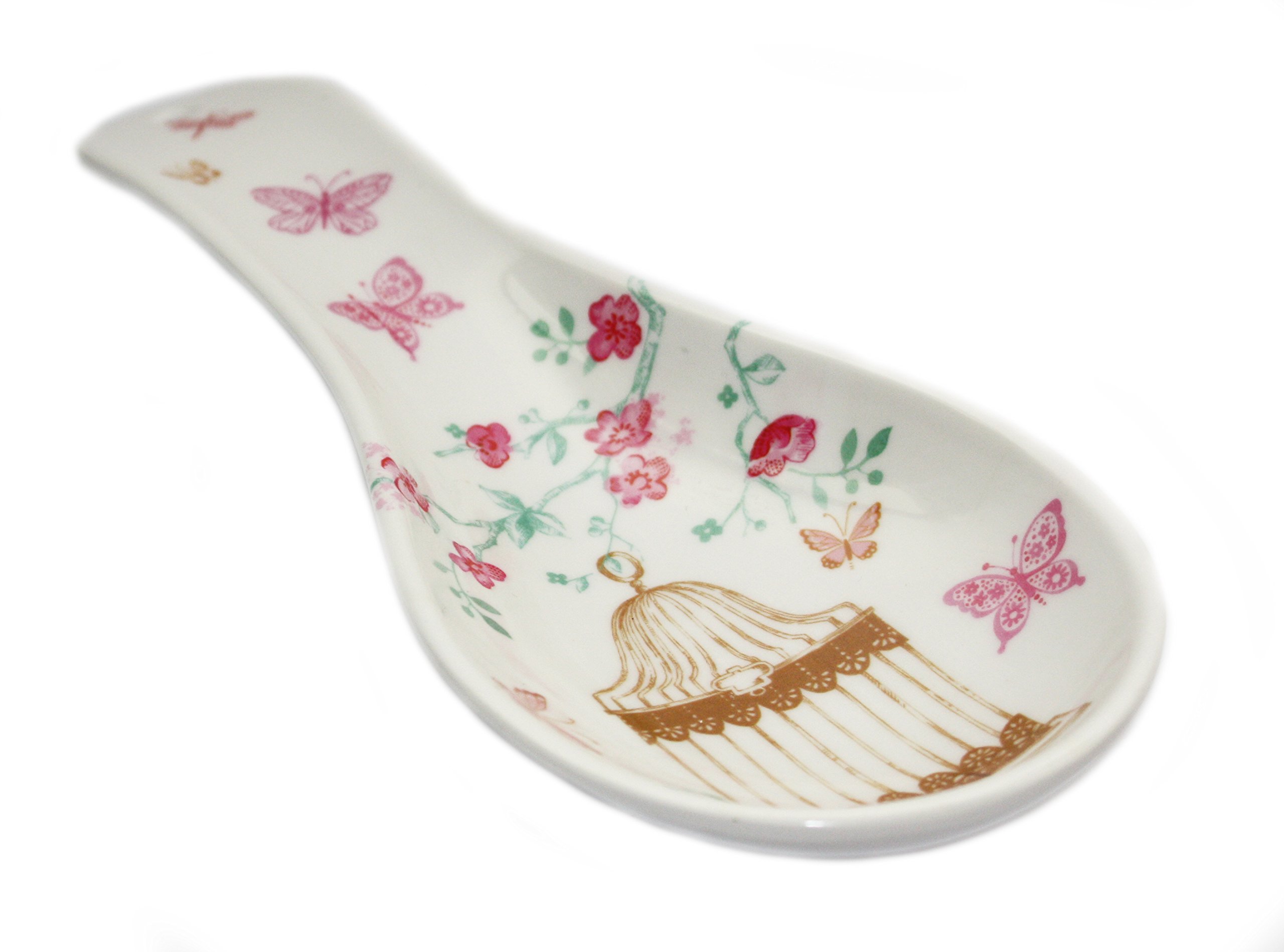Macneil Butterfly Blossom Spoon Rest