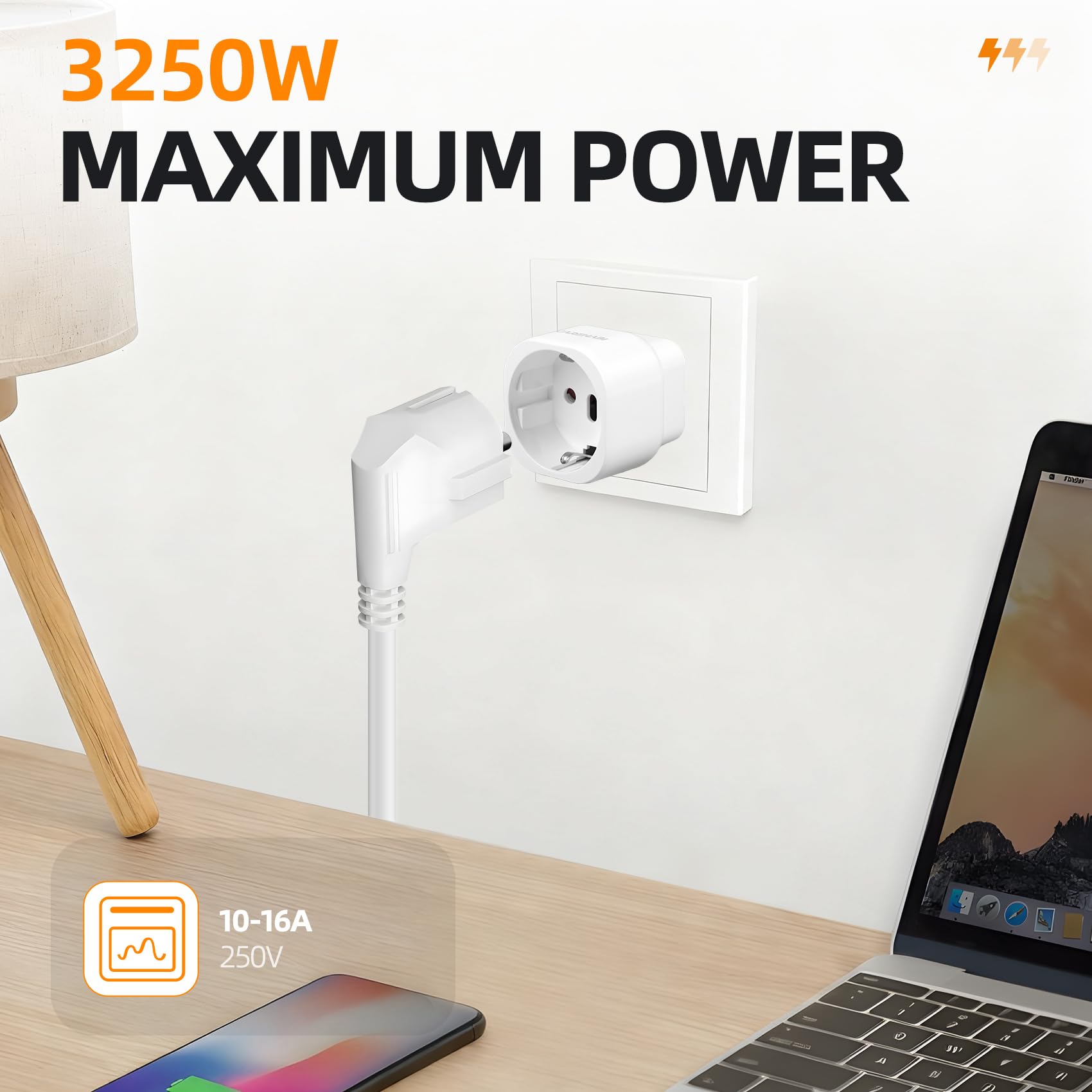 Zestaw 2 adapterów podróżnych do Japonii reduktor kanadyjski wtyk, wtyczka zagraniczna typu A, złącze amerykańskie, adapter wtyczki UE do Japonii, Chiny, Stany Zjednoczone, Kanada, Meksyk, Panama