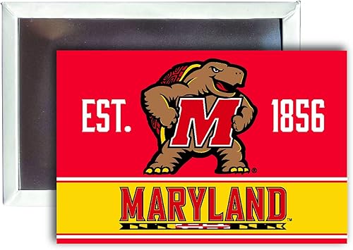 Maryland Terrapins - Imán para nevera de 2 x 3 pulgadas con licencia oficial