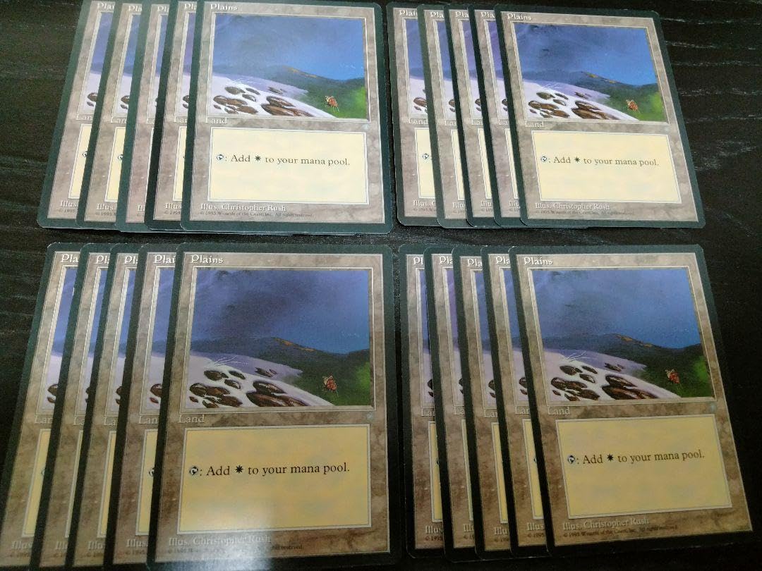 Amazon.co.jp: MTG アイスエイジ 土地 平地 20枚セット C : おもちゃ