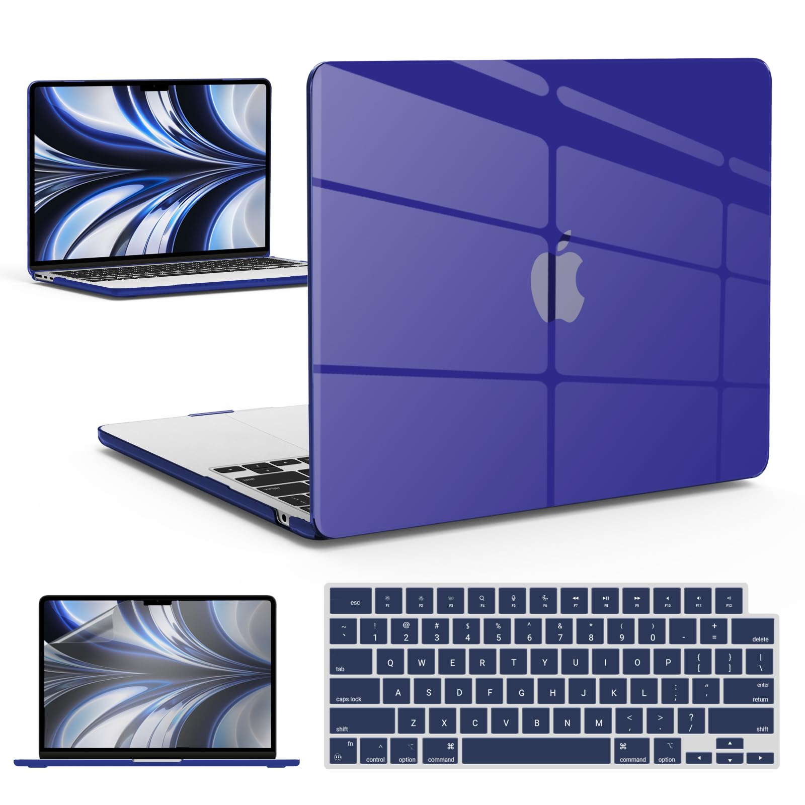 Amazon.com: IBENZER MacBook Air 13 inch Case 2026 2025 2024 2023