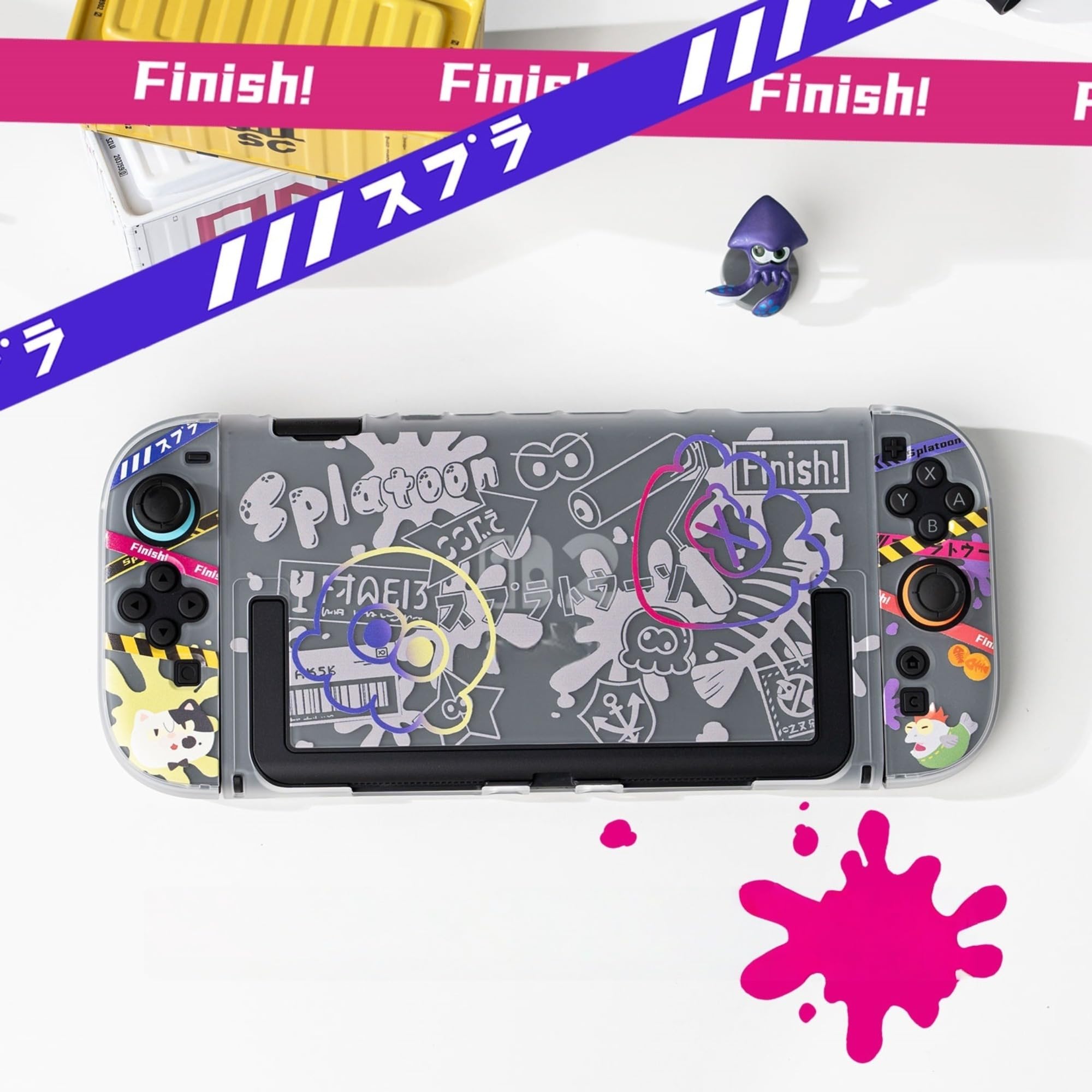 Amazon.co.jp: [YAYANA]スプラトゥーン3 Switch 2/oled 保護カバー收纳