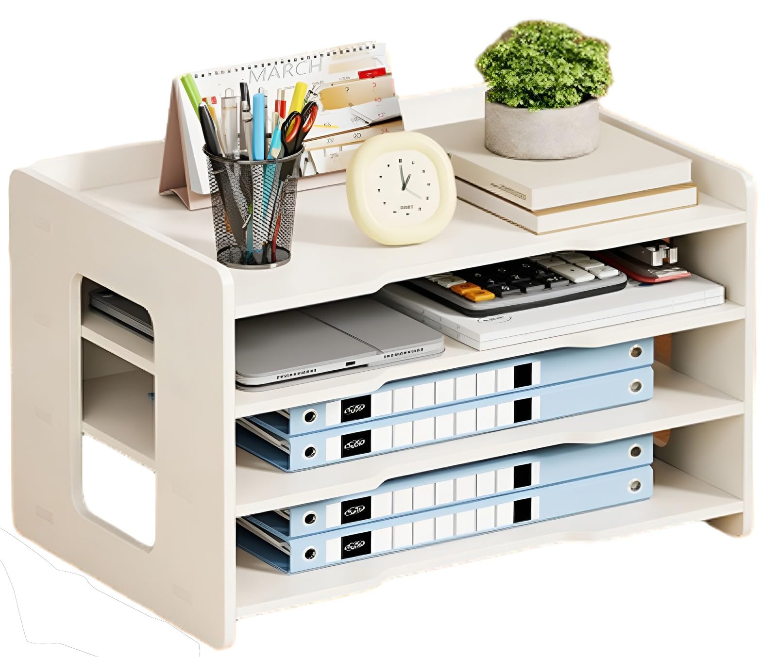 A3 Paper Storage Shelf, Stackable Design with 12 Shelves, Ideal for Organizing and Storing A3 Paper, Durable and Space-Saving Solution