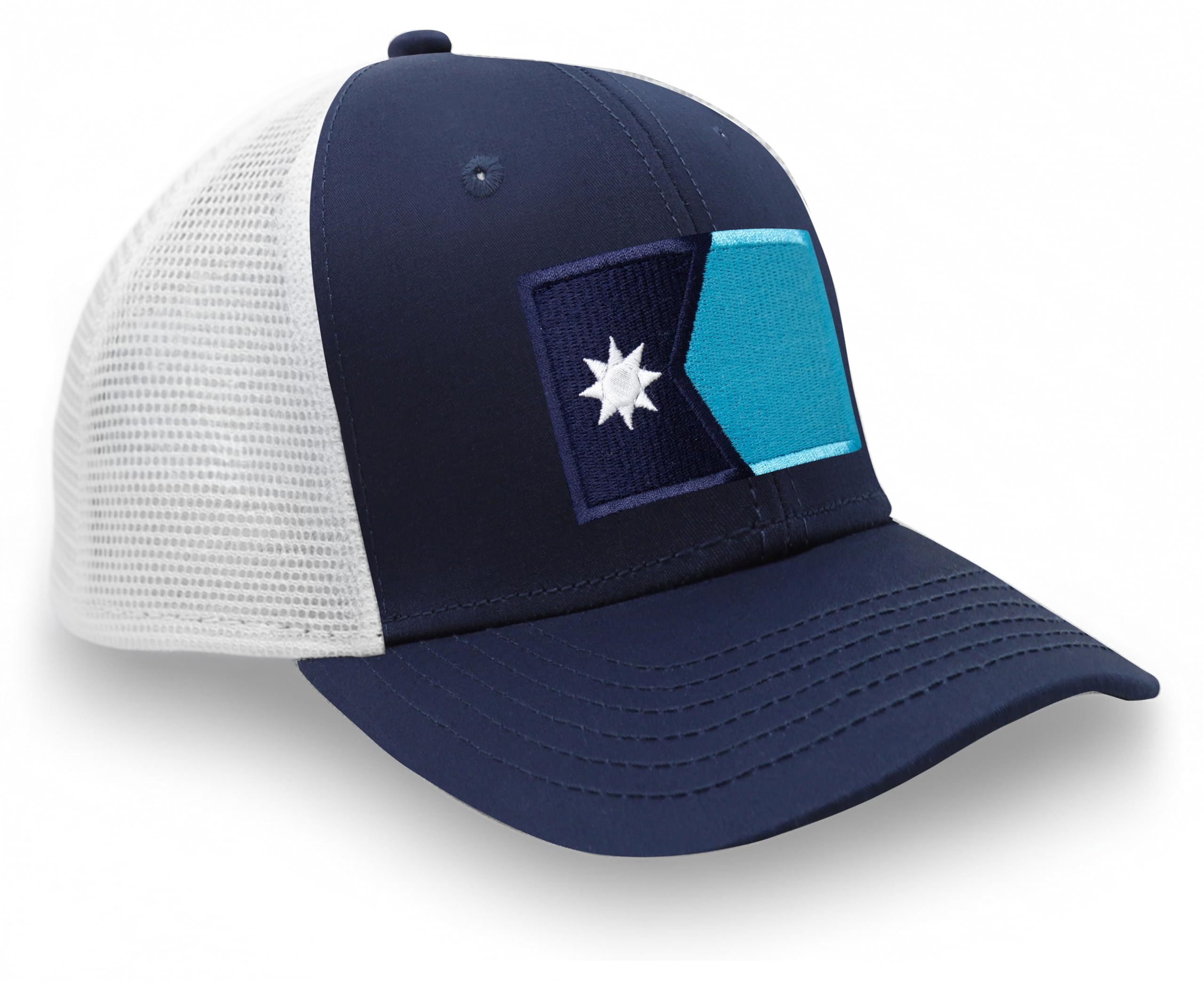 International Tie State Hat for Men and Women, Adjustable Snapback Trucker Baseball Cap with Embroidered Patch