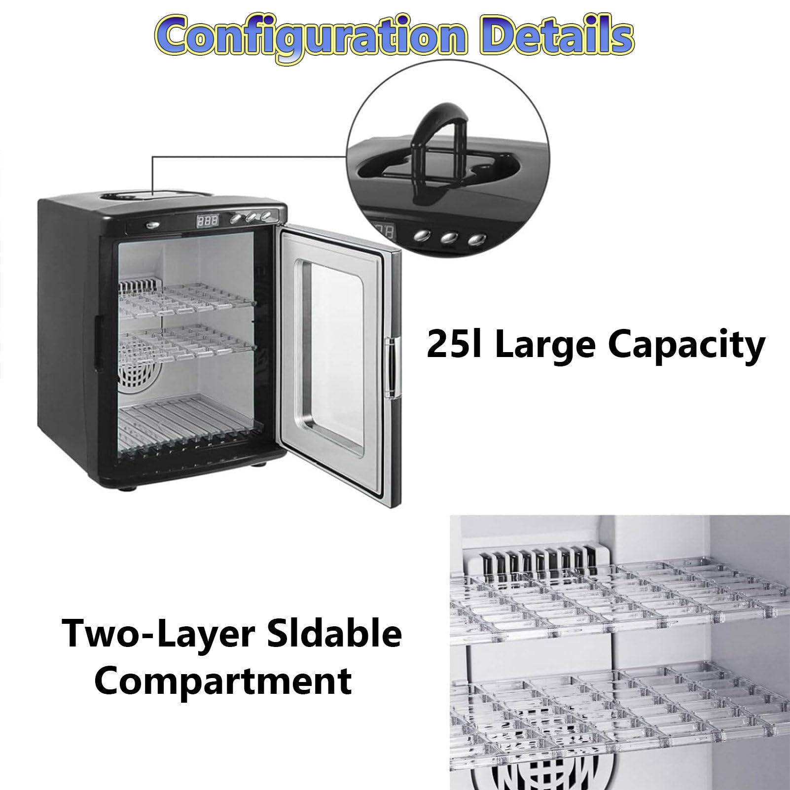 RayGenius Incubadora De Reptiles con Control De Temperatura Dual (5-60 °C), Termostato De RefrigeracióN Y CalefaccióN para Reptiles PequeñOs.