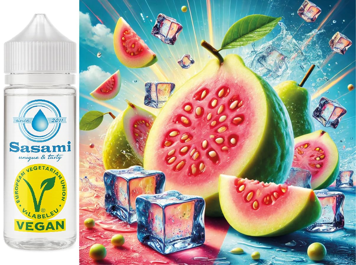 Ruby Guava Ice - guava ghiaccio aroma concentrato - vegano - Sasami - 100ml