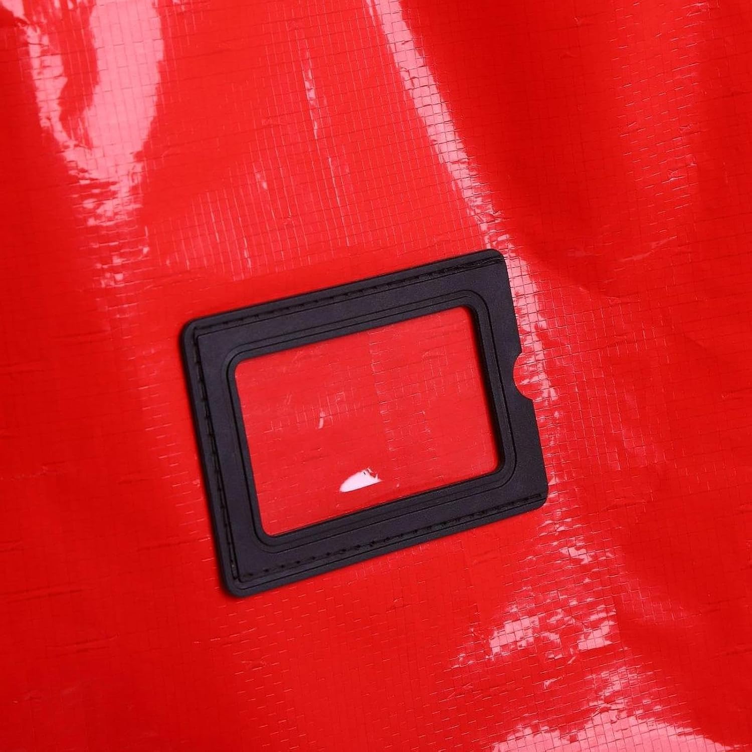 Christmas Tree Storage Bag Holiday Tree Storage Bag PE Portable Zippered Bag Container for Festivals Decorations Party Decor, Red M