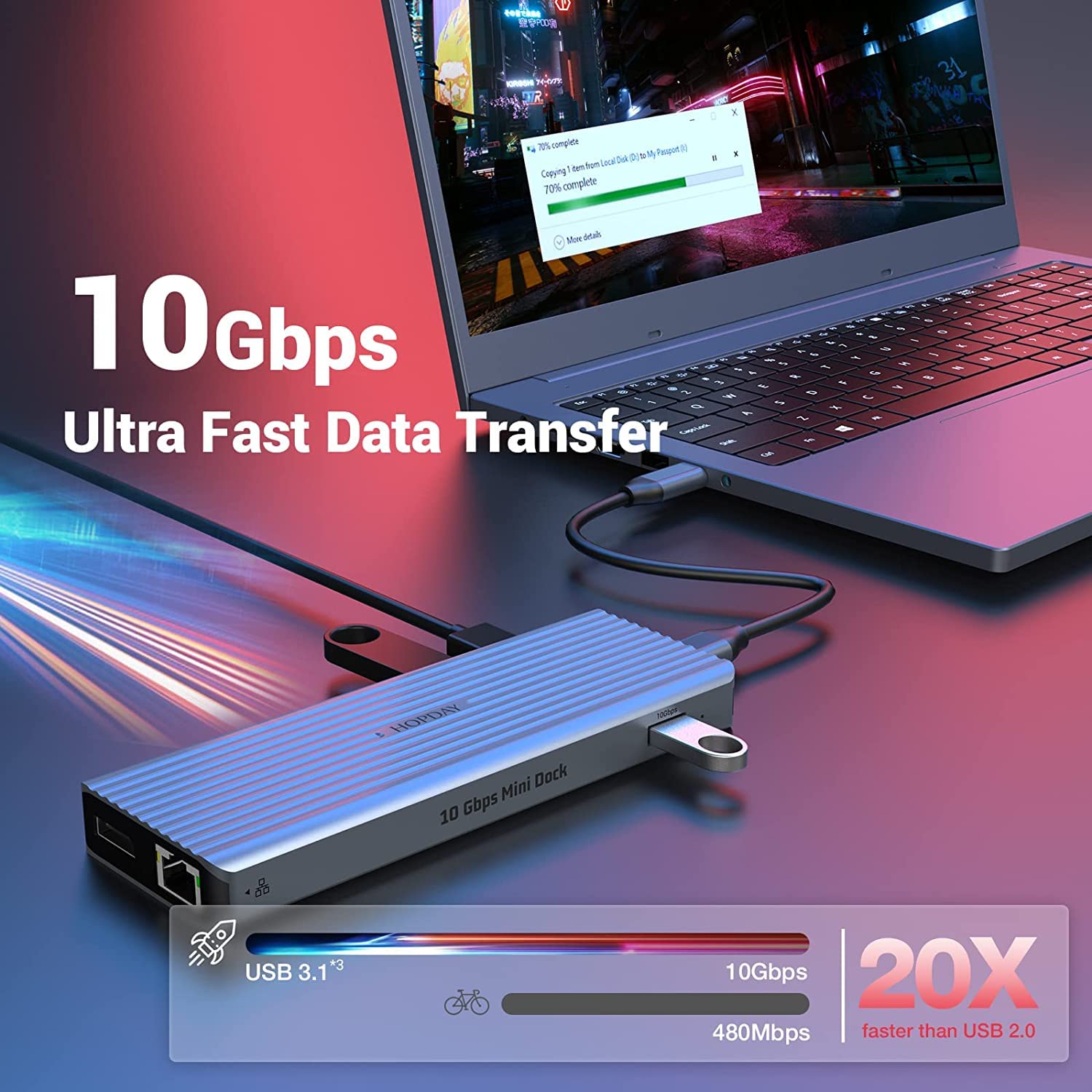 Dongle USB C, 11 en 1 USB C Docking Station Triple Display Hub para M1/M2 Macbook Pro/Air(4K HDMI/DP,PD 100W,10 Gbps USB 3.1,3.5mm Audio,ethernet) Laptop Adapter for DELL,Surface,HP,Lenovo