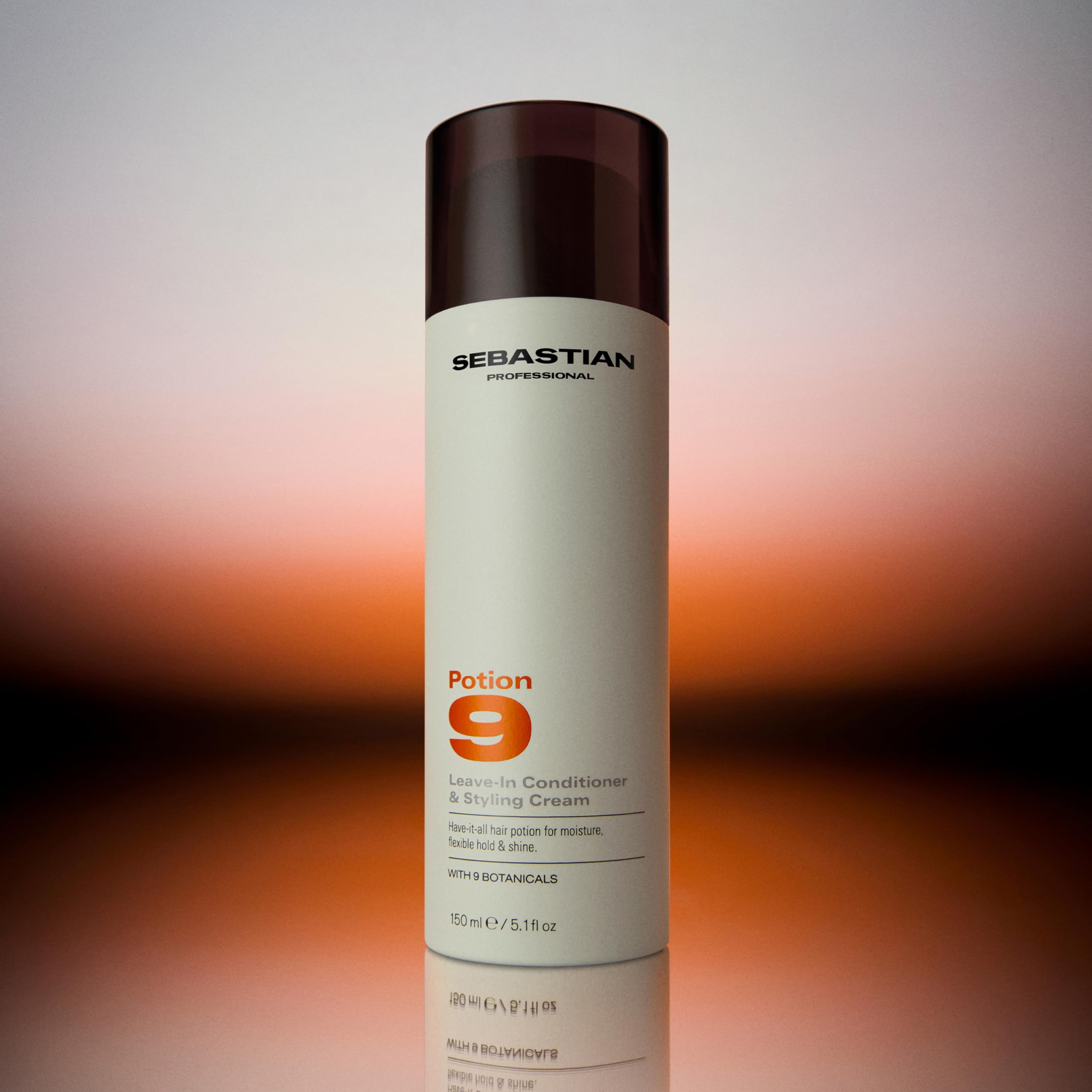 Sebastian Professional Potion 9 – Crème de soin coiffante sans rinçage professionnelle, nutrition et brillance instantanées