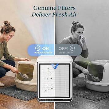 LEVOIT Vital Pet Pro Air Purifier Replacement Filter, Genuine Vital Pet Series Air Purifier Filters, Supports HEPA Sleep Mode, High-Efficiency Activated Carbon, 1 Pack