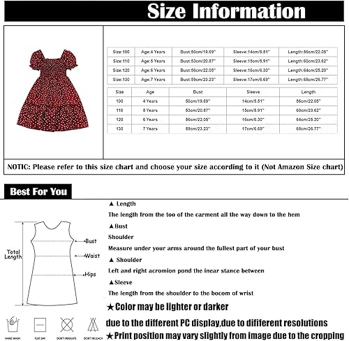 Miniatura 2 de Vestidos de niña 3T, vestidos para niñas de 2 años, camisas para niñas 3T, vestido de niña de flores, conjuntos de trajes para niñas, vestidos para