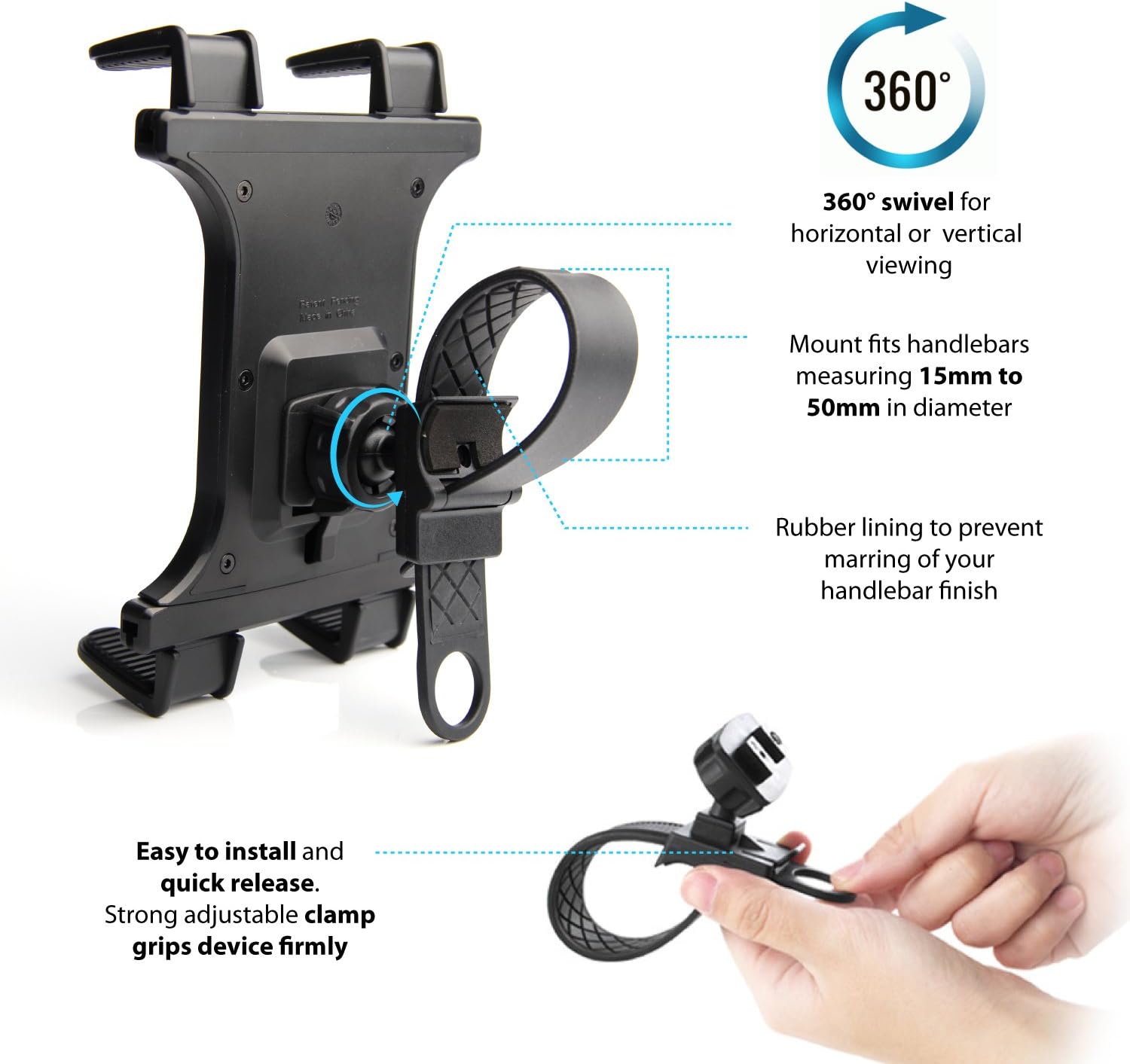 Suреr Chеар 🛒 DigitlMobile iPad Mount - Tablet Holder for Treadmill, Exercise Bike Mount – Works with All iPad, Samsung Tablets and More 7”-13” Screen with Quick Release Swivel Cradle - Easy Strap iPad Bike Holder Blасk Frіdау - 70% оƒƒ DigitlMobile iPad Mount - Tablet Holder for Treadmill, Exercise Bike Mount – Works with All iPad, Samsung Tablets and More 7”-13” Screen with Quick Release Swivel Cradle - Easy Strap iPad Bike Holder
