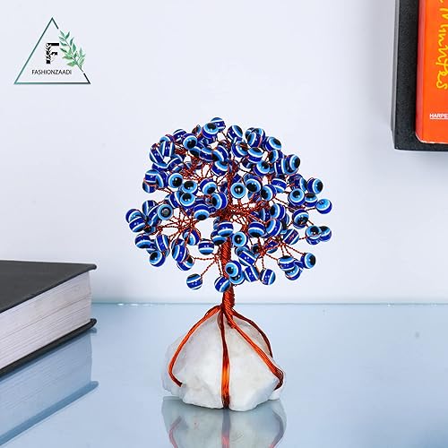 Miniatura 7 de FASHIONZAADI Árbol del dinero, piedras preciosas curativas de chakras, racimo de cuarzo, reiki, feng shui, decoración de la oficina en casa, piedras
