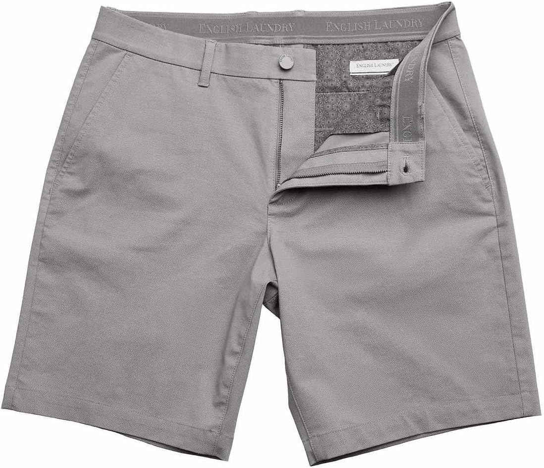 English Laundry Mens Midweight Flat Front Short (US, Waist, 38, Regular, 022 Gray) - Image 4