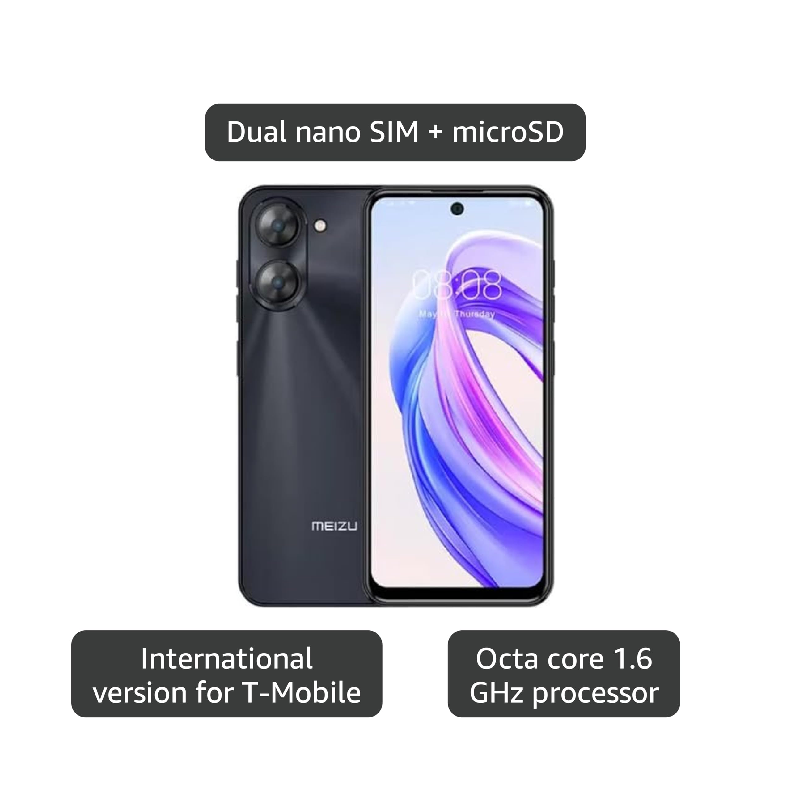 Amazon.com: Meizu mblu 21 4G LTE (for Tmobile & Global Outside USA