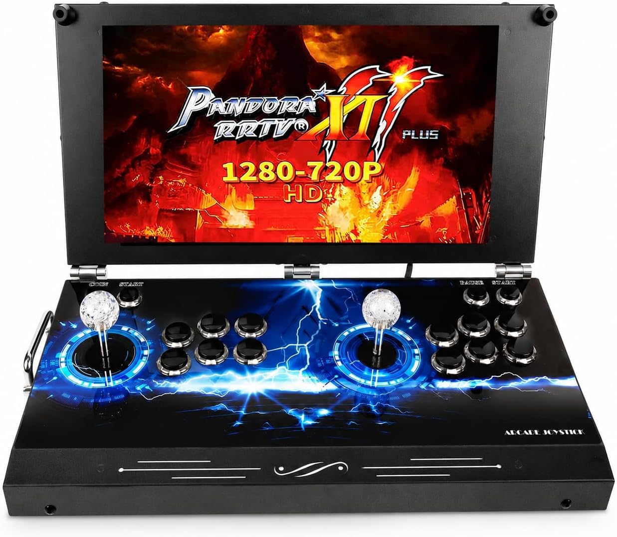 Console di gioco arcade 30000-in-1, schermo HD da 17,5 pollici, 2 giocatori