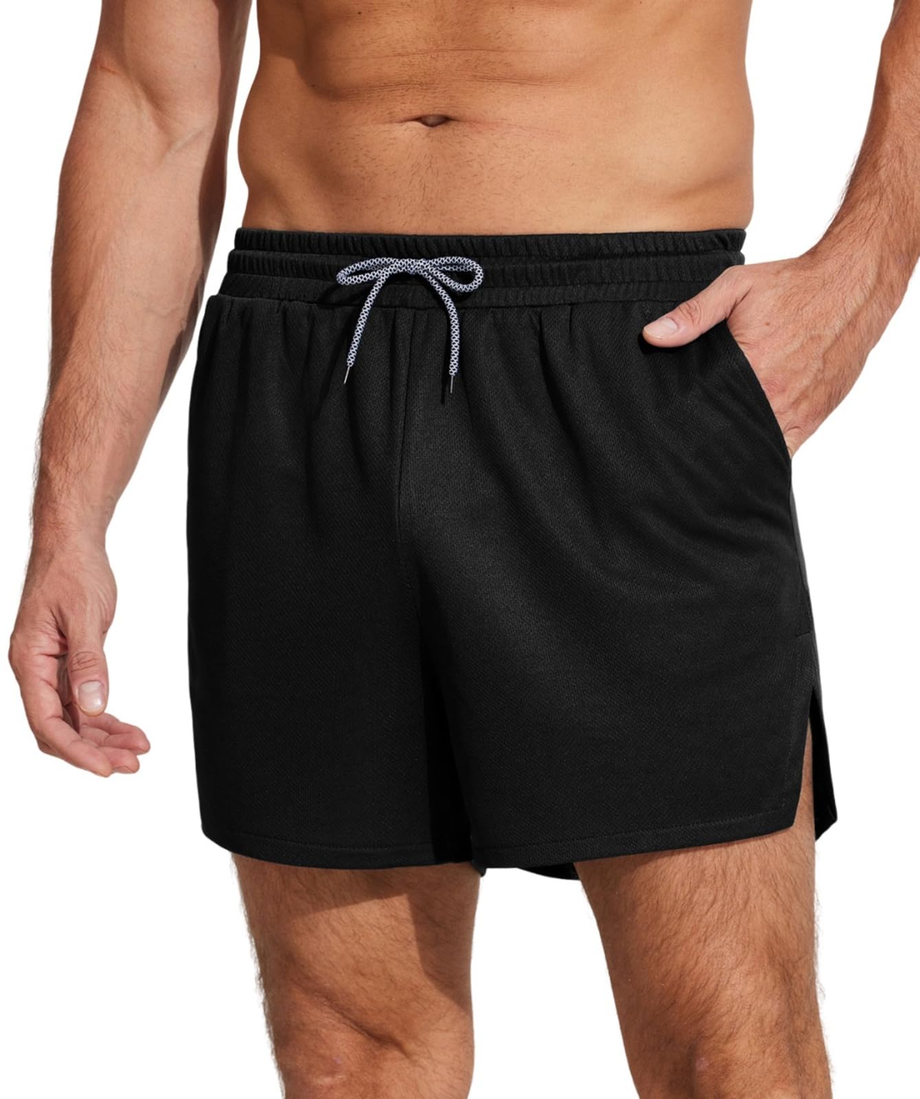 Weardear Pantaloncini Sportivi da Uomo Sport e Allenamento Fitness Shorts Jogging Corti Comodo e Traspirante Pantaloncini per e Correre S-XXL