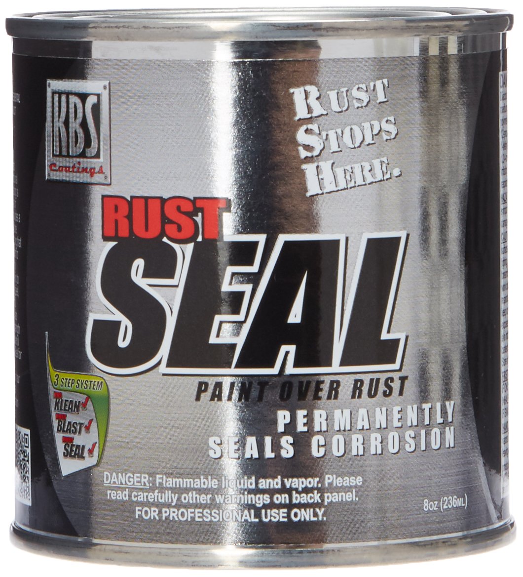 KBS Coatings 4201 Gloss Black RustSeal - 8 fl. oz.