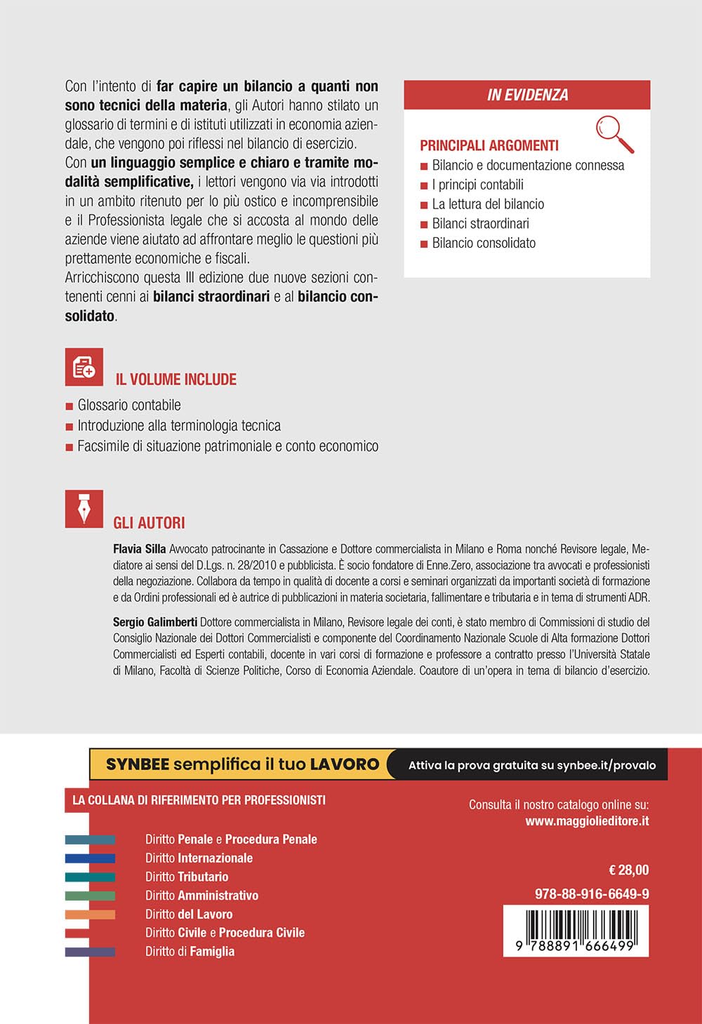 Il bilancio spiegato ai giuristi