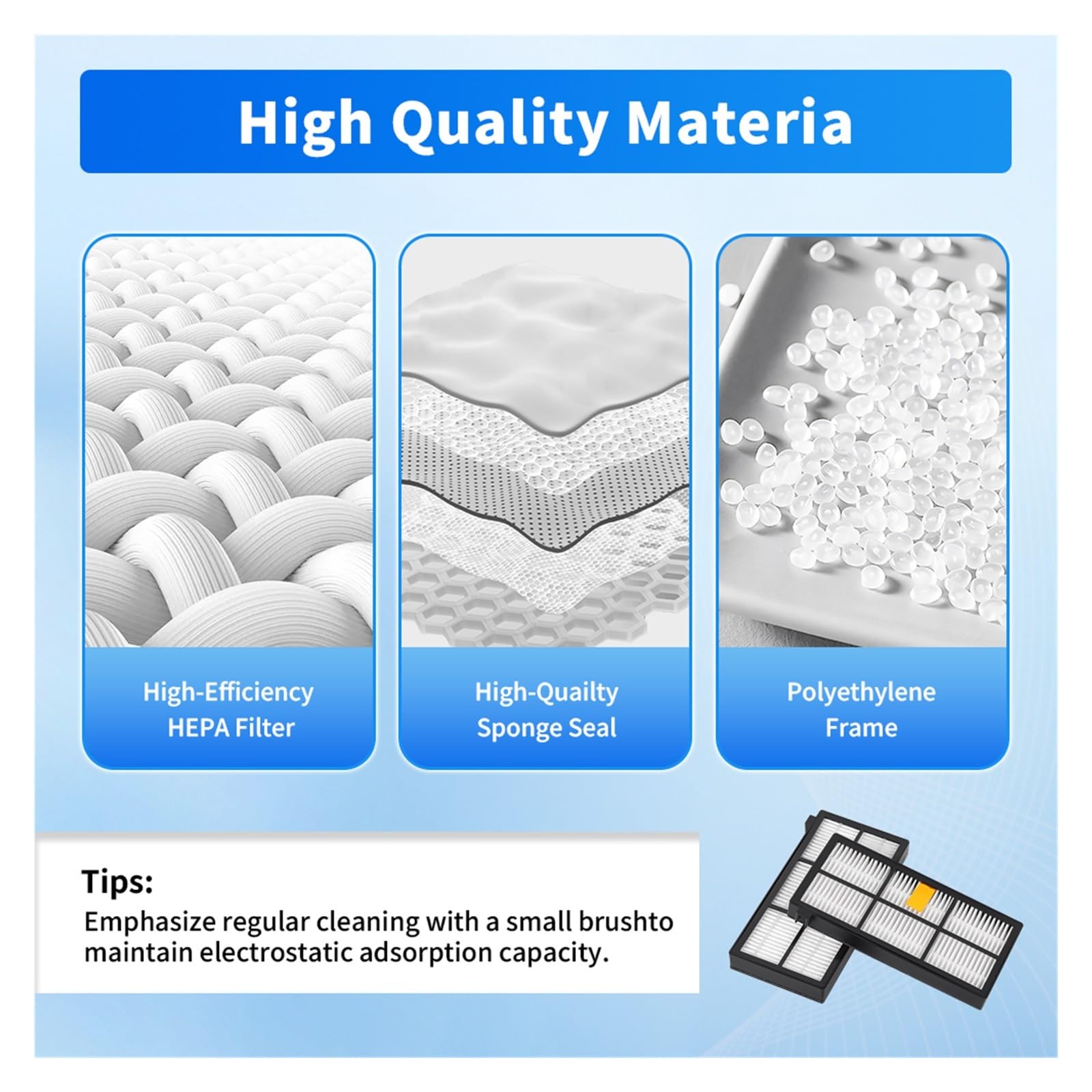 Filtro HEPA, Compatible Con IRobot