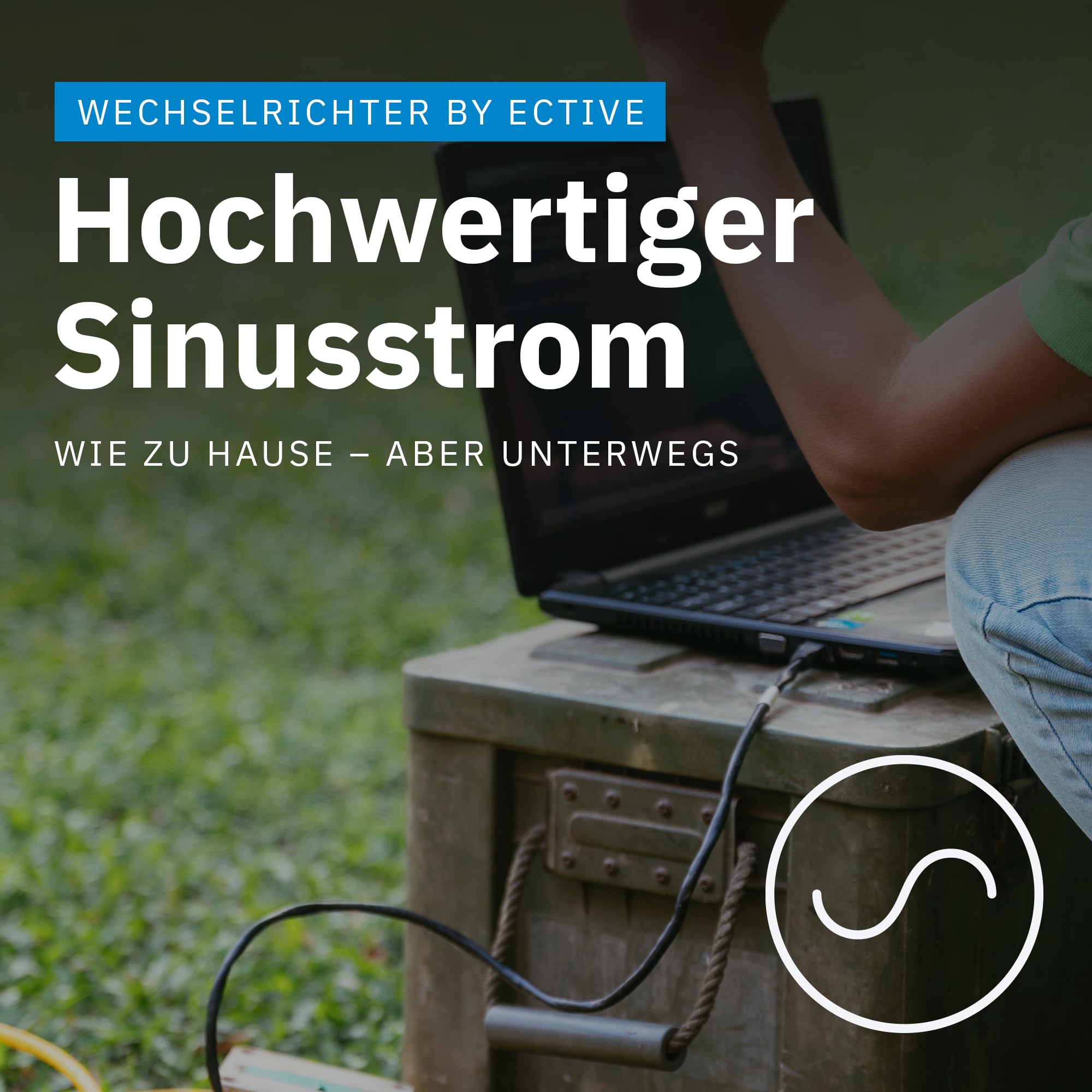 ECTIVE - Wechselrichter 12V auf 230V SSI 10-1000W reine Sinuswelle - Spannungswandler DC/AC mit USB, Überlast- & Überhitzungsschutz, NSV & USV Funktion, MPPT-Solarladeregler & 20A Batterieladefunktion
