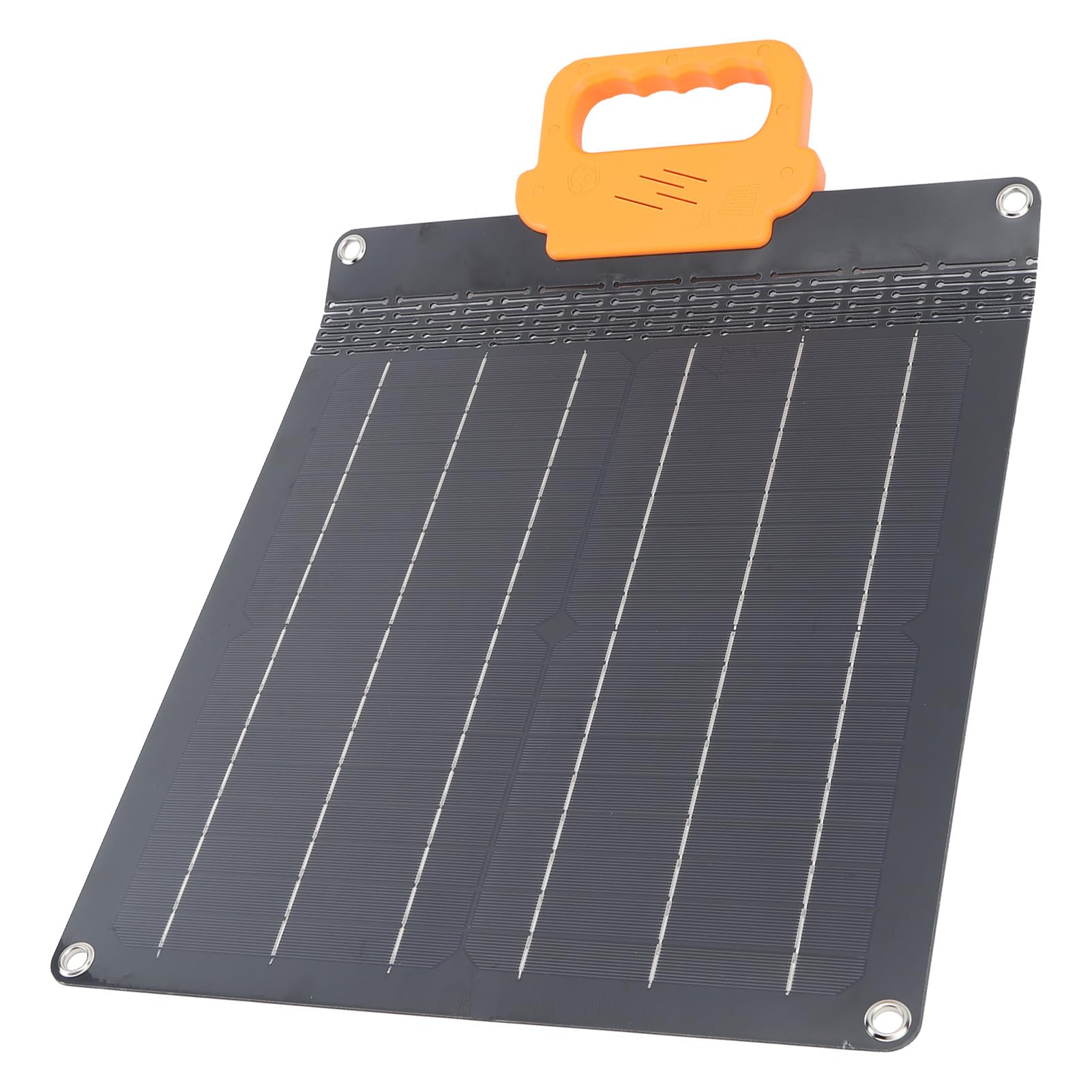 Jeffergarden 20W Pannello Solare Flessibile, 18V Monocristallino, (BLACK)