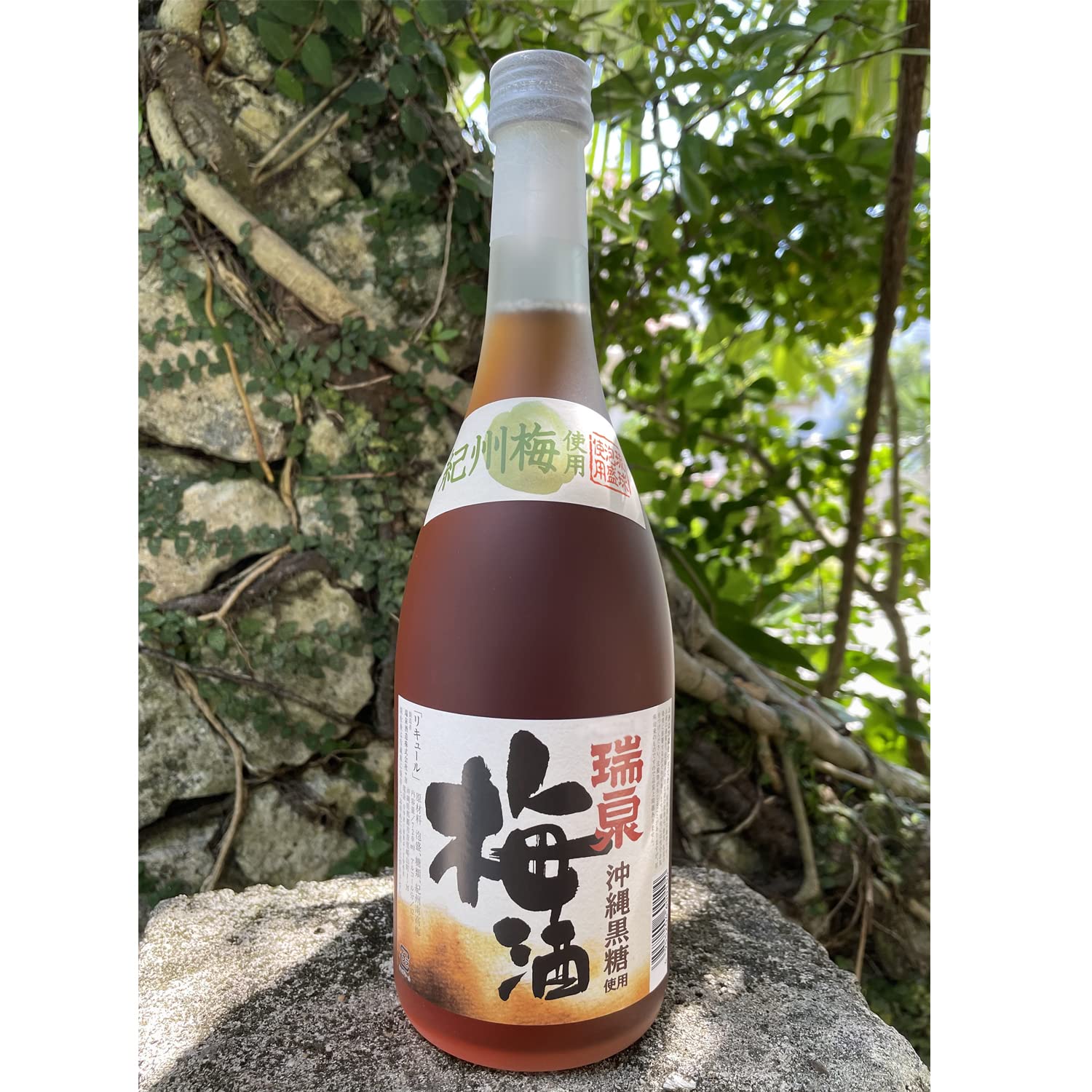 Amazon.co.jp: 瑞泉酒造 沖縄黒糖入梅酒 [ 720ml ] : 食品・飲料・お酒