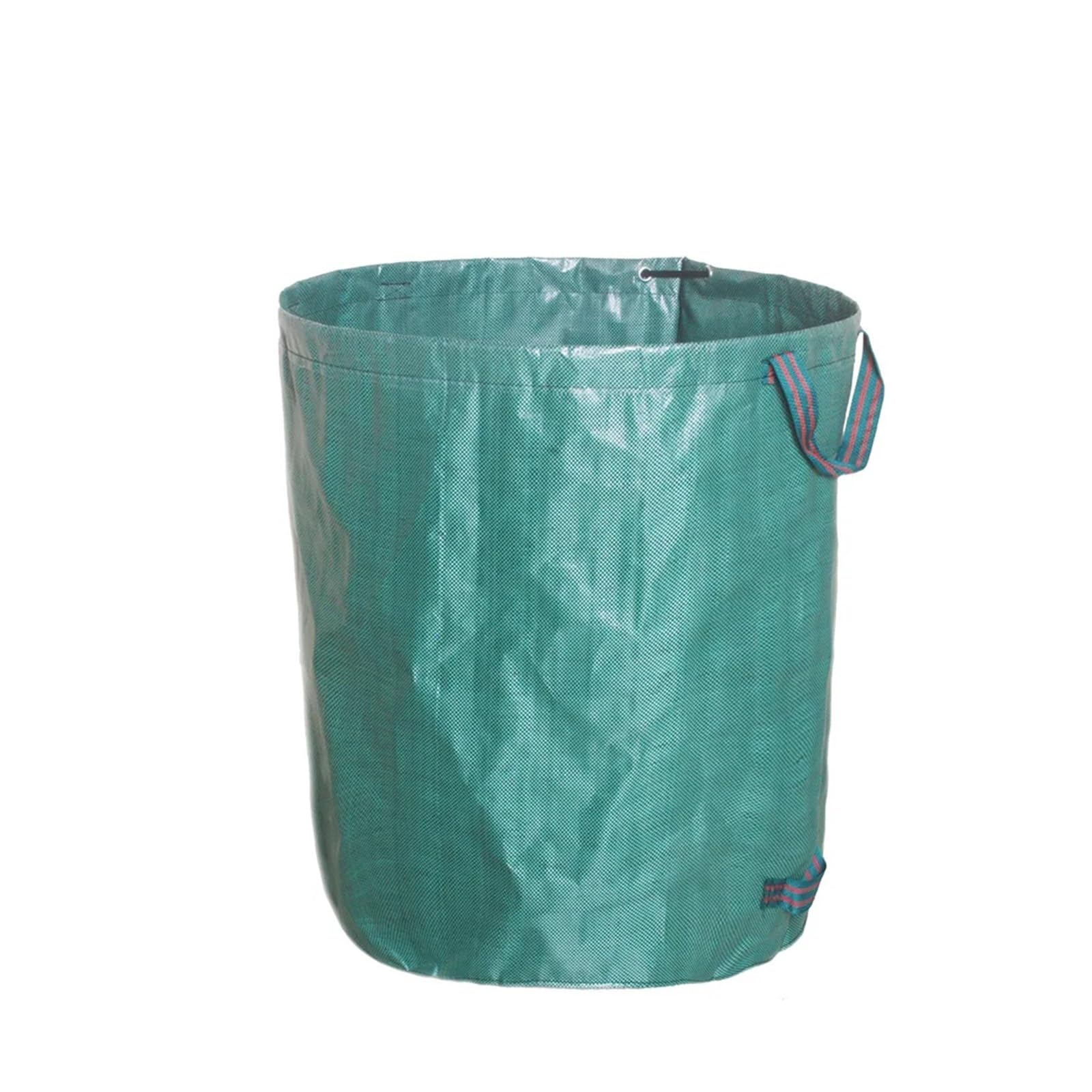 272L/300L/500L Large Capacity Heavy Duty Garden Waste Bag Sturdy Reusable Waterproof PP Yard Leaf Weeds Grass Container Storage for Plant Leaf Trash Debris(60L)