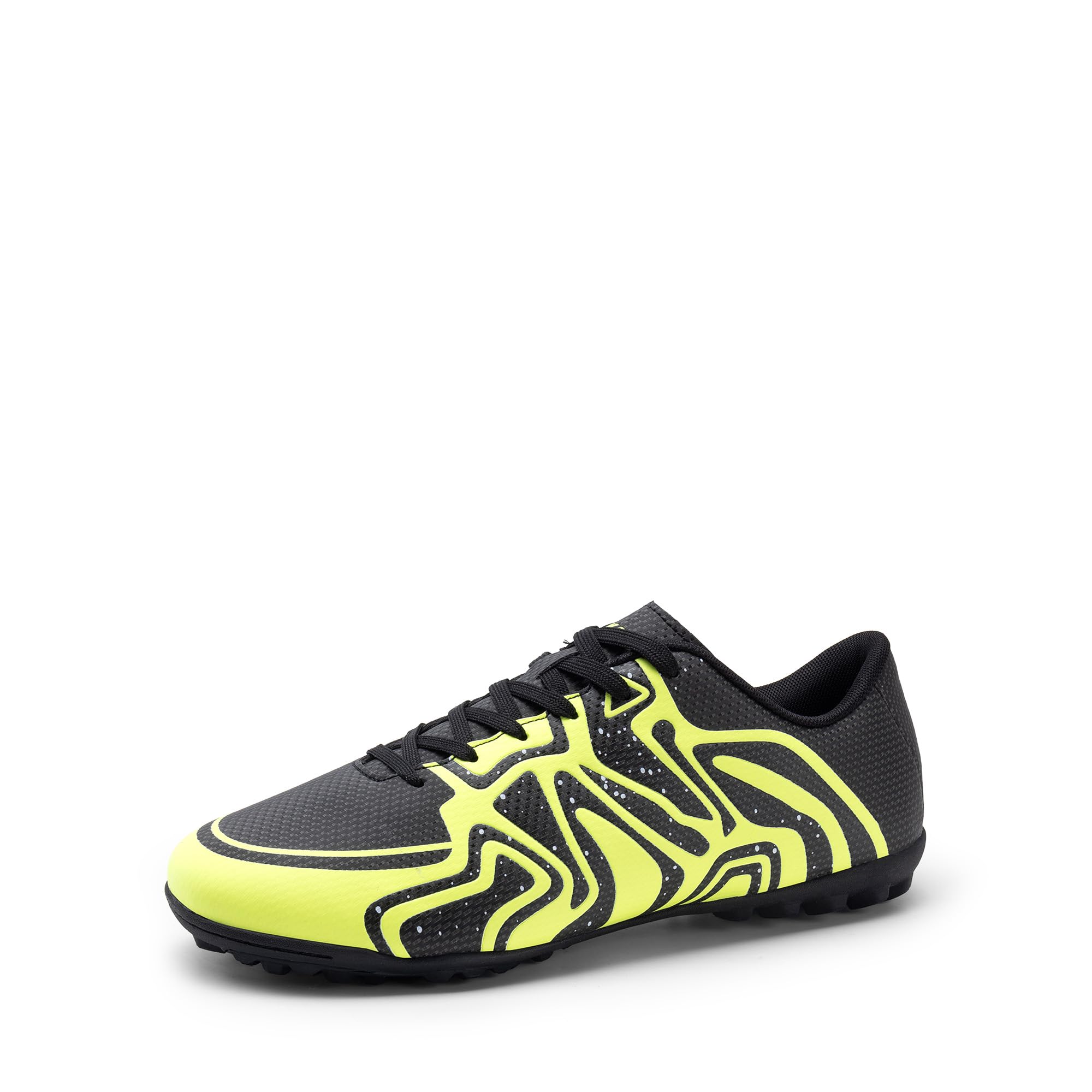 DREAM PAIRS Men's Indoor Soccer Shoes Cleats Lightweight Cushioned Firm Ground Turf Shoes for Outdoor Athletic Professional Football Sports Sneakers