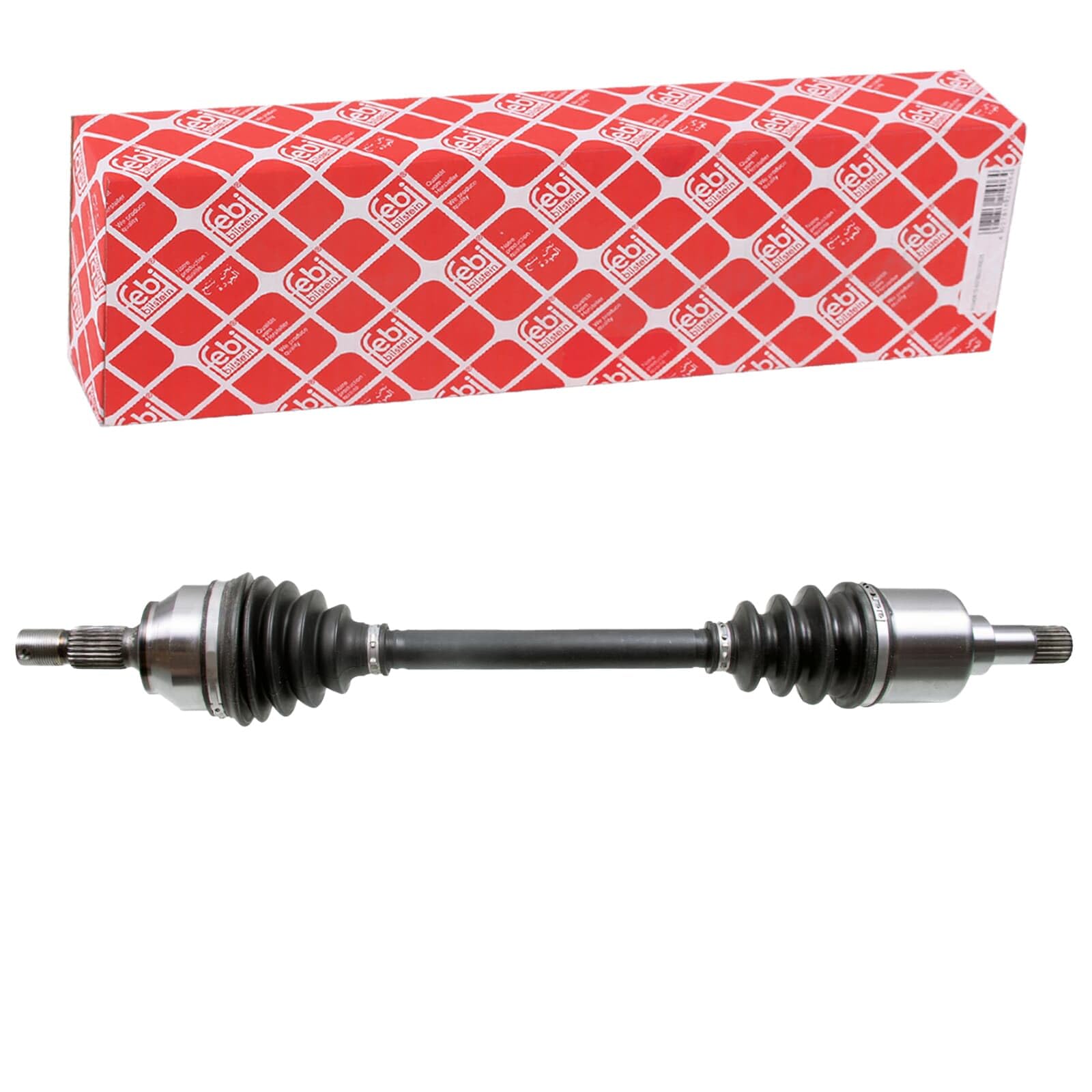 FEBI BILSTEIN Arbre d'entraînement 182627 | Compatible avec: CITROËN C3 II, C3 II Kasten/Schrägheck, C3 III, C3 III Van, C3 PICASSO, C4 II, DS3, DS3 Cabriolet, DS4