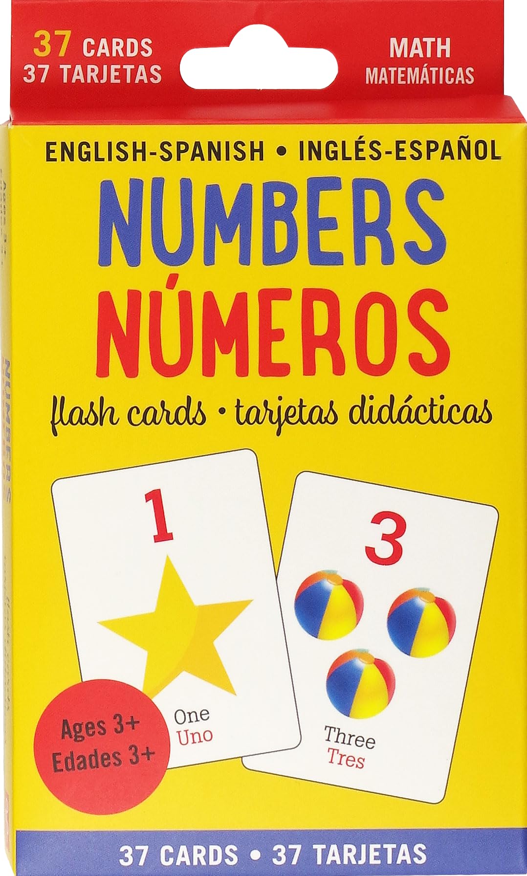 Bilingual Flash Cards - Numbers (English/Spanish)