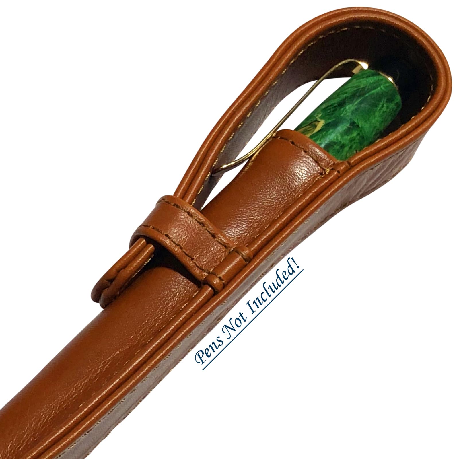 Tan – portapenne in pelle singolo