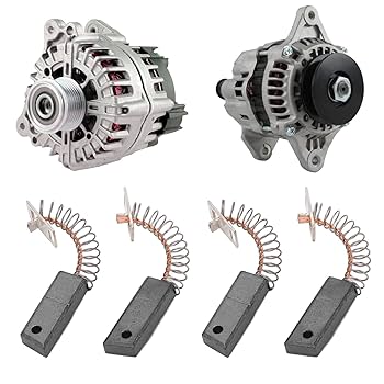 Amazon.co.jp: F1CZ10347 A 用金属オルタネーターブラシセット 4