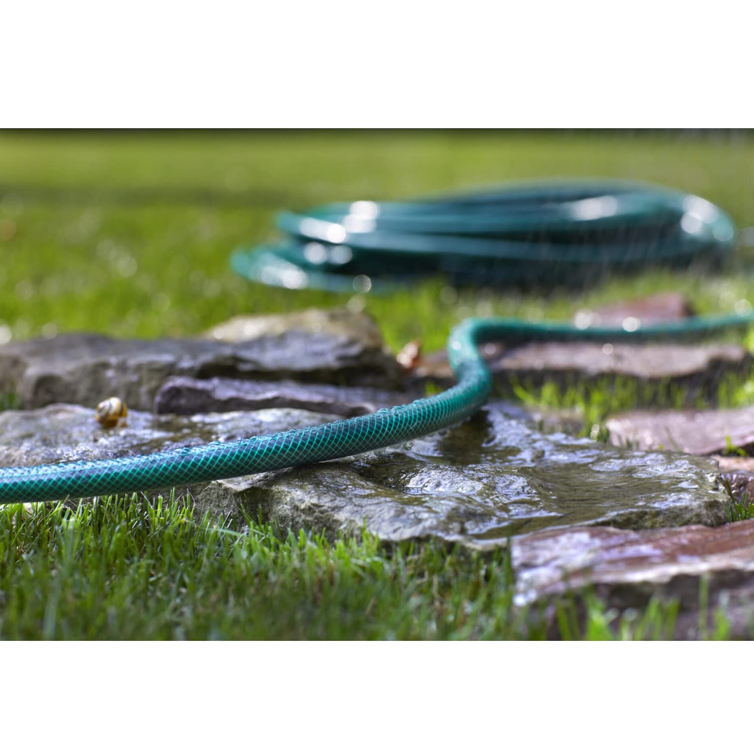 Vartco Light 3-lagiger Wasserschlauch Gartenschlauch Schlauch Gartenbewässerung Flexibel Flexischlauch Polyester-Kreuzgeflecht UV-beständig 25 Bar (3/4" 20m)