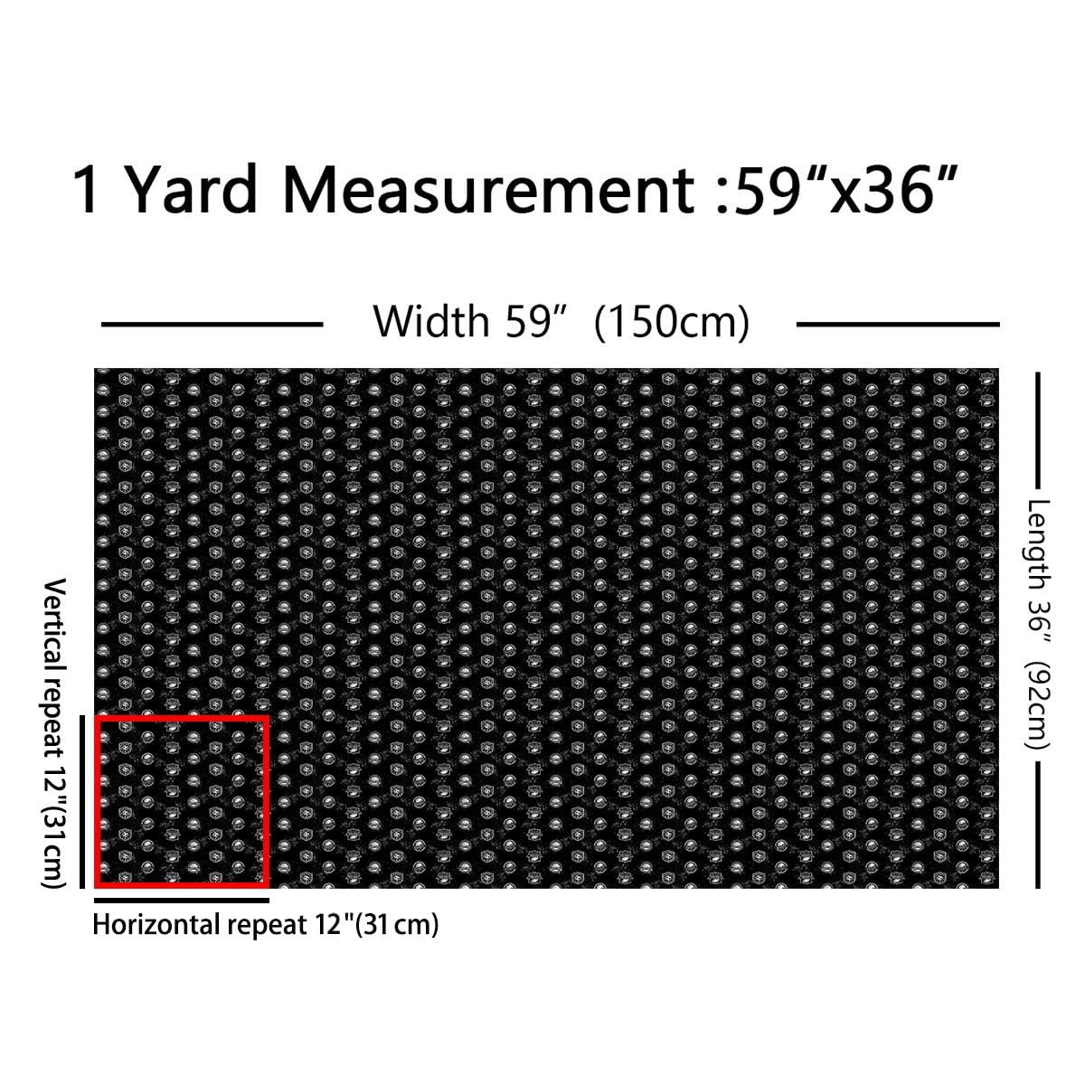 Homemissing Gioco di palla da calcio Tessuti Tapiceria da baseball morbida Tessuto 460x150cm per divano sedia cuscino Decorazione da calcio per fai da te progetti di cucitura artigianale Pallacanestro