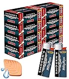 2300 Tubos Vacios de Filtro Normal de 15mm para Tabaco de Liar - Regalo de 2 Encendedores y 1 Piedra Humidificadora. 20 Cajas de tubos para Cigarrillos de 115 unidades. Tubos para Cigarrillo.