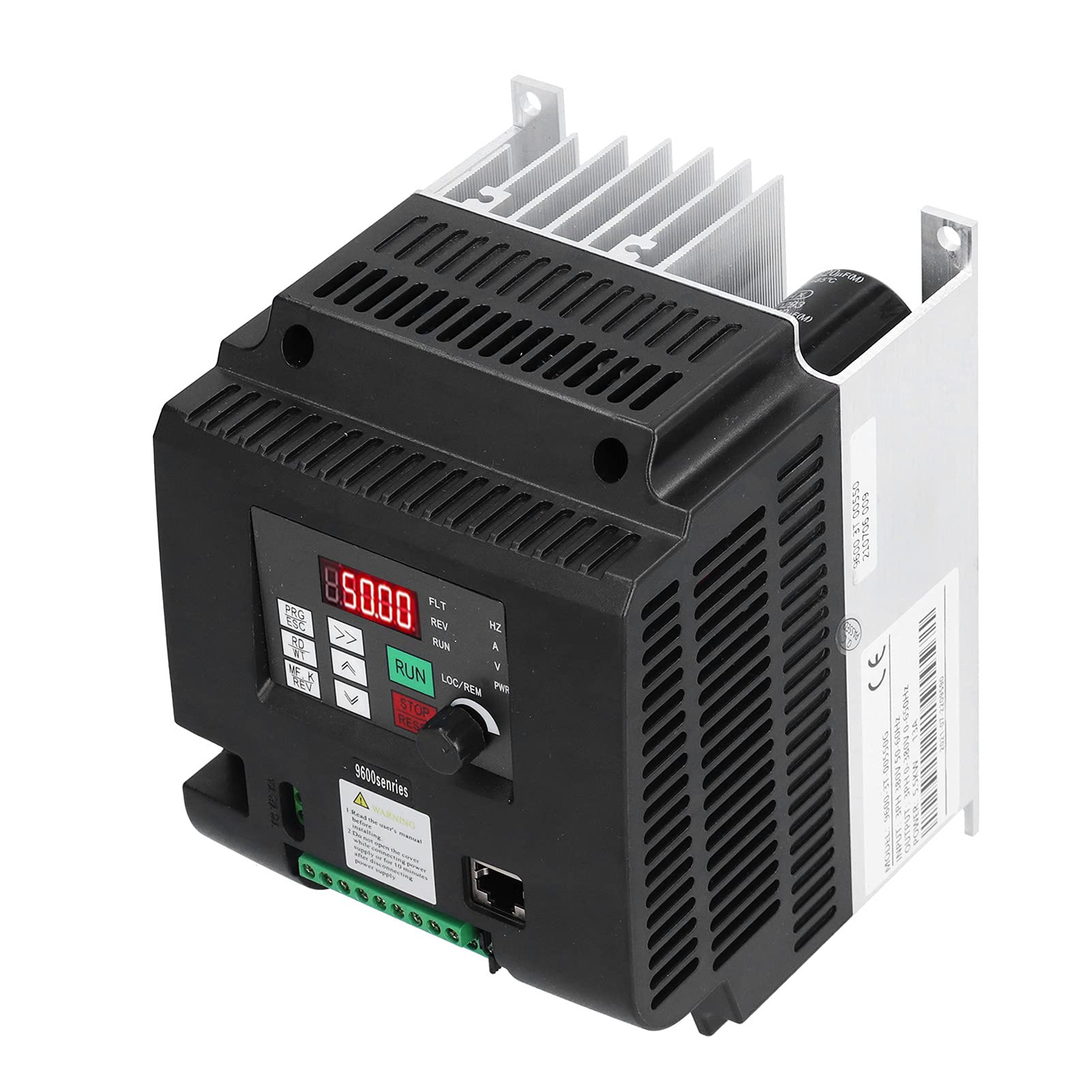 Fafeicy 5.5KW 3-Fase Control Vectorial Variador de Frecuencia
