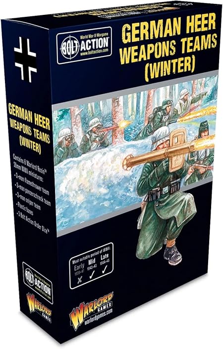 German Heer Winter Weapons Teams