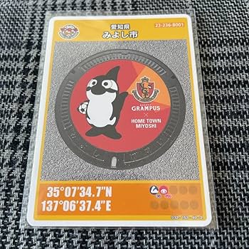 マンホールカード名古屋市　001！ Amazon.co.jp: 名古屋マンホールカード 3枚セット : おもちゃ