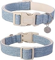 Vista 37 de DOGWONG Collar de perro de San Valentín, collar de perro con estampado de corazones para perros grandes, lindos collares de primavera, hembra